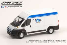 Ram  - ProMaster 2014 white/blue - 1:64 - GreenLight - 53040A - gl53040A | Toms Modelautos