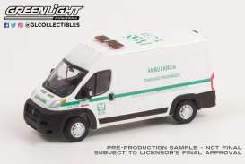 Ram  - ProMaster 2018 white/green - 1:64 - GreenLight - 53040C - gl53040C | Toms Modelautos