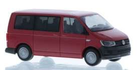 Volkswagen  - T6 red - 1:87 - Rietze - R11684 - RZ11684 | Toms Modelautos