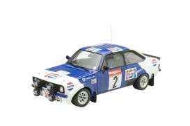 Ford  - Escort RS1800 #2 1983 blue/white - 1:18 - SunStar - 4662 - sun4662 | Toms Modelautos