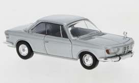 BMW  - 2000 CS 1965 silver - 1:87 - Brekina - pcx870031 - PCX870031 | Toms Modelautos