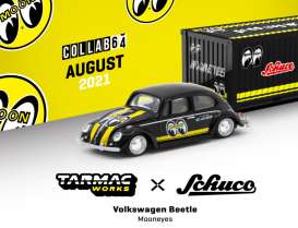 Volkswagen  - Beetle black/yellow - 1:64 - Tarmac - T64S-006-ME2 - TC-T64S006ME2 | Toms Modelautos