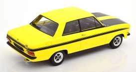 Opel  - Kadett B 1973 yellow/black - 1:18 - KK - Scale - 180641 - kkdc180641 | Toms Modelautos