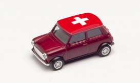 Mini Cooper - EK 2021 red - 1:87 - Herpa - H420730 - herpa420730 | Toms Modelautos