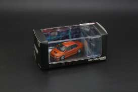 Mitsubishi  - Lancer Evolution VII 2001 custom orange/black - 1:64 - BM Creations - 64B0130 - BM64B0130rhd | Toms Modelautos