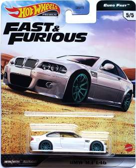 BMW  - M3 E46 white - 1:64 - Hotwheels - GPK52 - hwmvGPK52 | Toms Modelautos