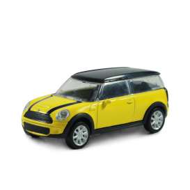 Mini  - Clubman yellow - 1:43 - Rastar - 37300 - rastar37300y | Toms Modelautos