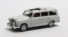Mercedes Benz  - 1960 grey - 1:43 - Matrix - 11302-182 - MX11302-182 | Toms Modelautos