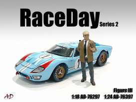 Figures  - Race Day II Figure III 2021  - 1:18 - American Diorama - 76297 - AD76297 | Toms Modelautos