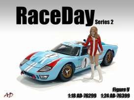 Figures  - Race Day II Figure V 2021  - 1:18 - American Diorama - 76299 - AD76299 | Toms Modelautos