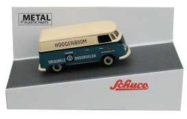 Volkswagen  - T1 white/blue - 1:87 - Schuco - S26643 - schuco26643 | Toms Modelautos