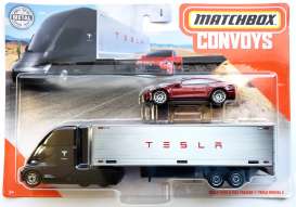 Tesla  - 2020 red/black/white - 1:64 - Matchbox - GMD02 - MBGMD02 | Toms Modelautos