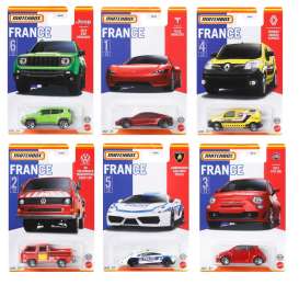 Assortment/ Mix - Best of France series #3 2021 various - 1:64 - Matchbox - HBL02 - MBHBL02-979C | Toms Modelautos Assortment/ Mix - Best of France series #3 2021 various - 1:64 - Matchbox - HBL02 - MBHBL02-979C | Toms Modelautos