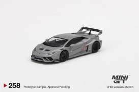 Lamborghini LB Works - Huracan GT 2020 grey - 1:64 - Mini GT - 00258-L - MGT00258lhd | Toms Modelautos