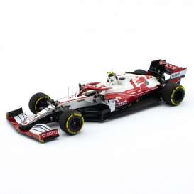 Alfa Romeo  - Racing 2021 white/black/red - 1:18 - Spark - 18S579 - spa18S579 | Toms Modelautos
