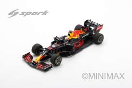 Honda  - RB16B 2021 black/red/orange - 1:18 - Spark - 18S582 - spa18S582 | Toms Modelautos
