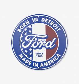 Tac Signs  - Ford blue/white/red - Tac Signs - CS60138 - tacCS60138 | Toms Modelautos