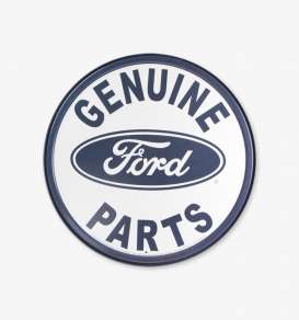 Tac Signs  - Ford white/blue - Tac Signs - D791 - tacD791 | Toms Modelautos
