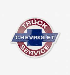 Tac Signs  - Chevrolet white/blue/red - Tac Signs - DC85057 - tacDC85057 | Toms Modelautos