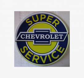 Tac Signs  - Chevrolet blue/yellow - Tac Signs - R98569 - tacR98569 | Toms Modelautos