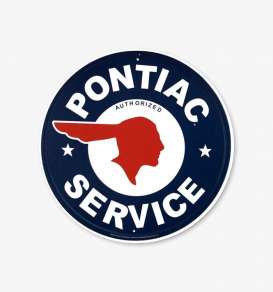 Tac Signs  - Pontiac blue/white/red - Tac Signs - D184 - tacD184 | Toms Modelautos