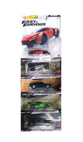 Assortment/ Mix - F&F Allstars various - 1:64 - Hotwheels - GBW75 - hwmvGBW75-979L | Toms Modelautos Assortment/ Mix - F&F Allstars various - 1:64 - Hotwheels - GBW75 - hwmvGBW75-979L | Toms Modelautos