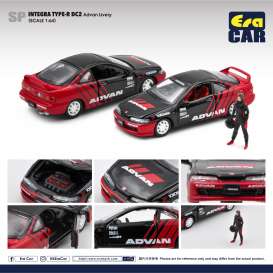Honda - Integra Type R DC2 black/red - 1:64 - Era - HA21DC2SP53 - Era21DC2SP53 | Toms Modelautos Honda - Integra Type R DC2 black/red - 1:64 - Era - HA21DC2SP53 - Era21DC2SP53 | Toms Modelautos