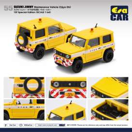 Suzuki  - Jimny yellow/white - 1:64 - Era - SU21EVERN55 - Era21JSRF55 | Toms Modelautos
