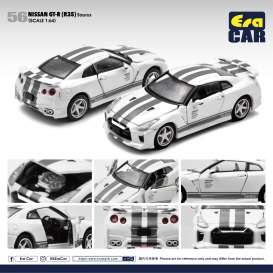 Nissan  - GT-R R35 white - 1:64 - Era - NS21GTRRN56 - Era21GTRRN56 | Tom's Modelauto's