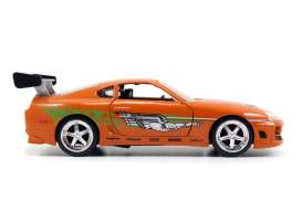 Toyota  - Supra F&F 1995 orange - 1:32 - Jada Toys - 97345 - jada97345 | Toms Modelautos