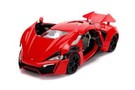 Lykan  - Hypersport F&F 2014 red - 1:18 - Jada Toys - 31140 - jada31140 | Toms Modelautos