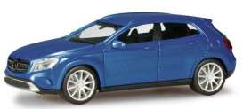 Mercedes Benz  - GLA Klasse blue metallic - 1:87 - Herpa - H038317-003 - herpa038317-003 | Toms Modelautos