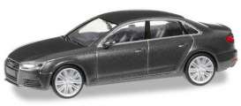 Audi  - A4 grey metallic - 1:87 - Herpa - H038560-002 - herpa038560-002 | Toms Modelautos