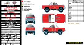 Chevrolet  - Scottsdale 1976 red - 1:64 - M2 Machines - 31500HS23 - M2-31500HS23 | Toms Modelautos