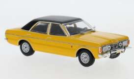 Ford  - Taunus GLX 1973 yellow - 1:43 - IXO Models - CLC344N - ixCLC344N | Toms Modelautos