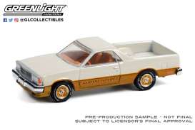 Chevrolet - El Camino 1980 white/gold - 1:64 - GreenLight - 13310C - gl13310C | Toms Modelautos Chevrolet - El Camino 1980 white/gold - 1:64 - GreenLight - 13310C - gl13310C | Toms Modelautos