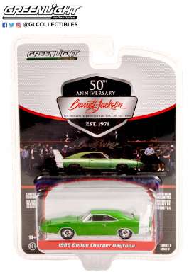 Dodge  - Charger Daytona 1969 green - 1:64 - GreenLight - 37240B - gl37240B | Toms Modelautos