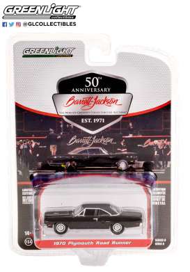 Plymouth  - Road Runner 1970 black - 1:64 - GreenLight - 37240C - gl37240C | Toms Modelautos