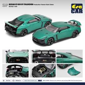 Nissan - GT-R50 2021 dark green - 1:64 - Era - NS21GTRSP49 - Era21GTRSP49 | Toms Modelautos Nissan - GT-R50 2021 dark green - 1:64 - Era - NS21GTRSP49 - Era21GTRSP49 | Toms Modelautos