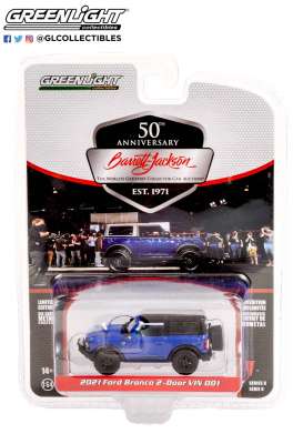 Ford  - Bronco 2021 blue - 1:64 - GreenLight - 37240E - gl37240E | Toms Modelautos