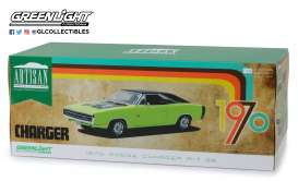 Dodge  - Challenger 1970 green - 1:18 - GreenLight - 13529 - gl13529 | Toms Modelautos