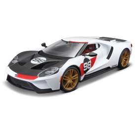 Ford - GT white/black/red - 1:18 - Maisto - 31390 - mai31390 | Toms Modelautos Ford - GT white/black/red - 1:18 - Maisto - 31390 - mai31390 | Toms Modelautos