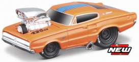 Dodge - Charger 1966 orange/blue - 1:64 - Maisto - 15542 - mai15542 | Toms Modelautos Dodge - Charger 1966 orange/blue - 1:64 - Maisto - 15542 - mai15542 | Toms Modelautos