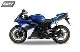 Yamaha  - YZF-R1 2008 blue - 1:18 - Welly - 12806 - welly12806 | Toms Modelautos
