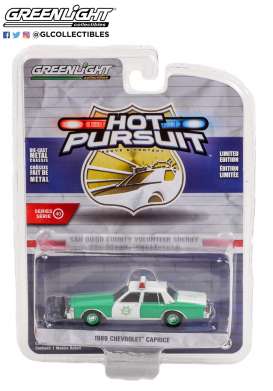 Chevrolet  - Caprice 1989 white/green - 1:64 - GreenLight - 42980B - gl42980B | Toms Modelautos