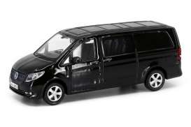 Mercedes Benz  - Vito black - 1:64 - Tiny Toys - ATC64916 - tinyATC64916 | Toms Modelautos