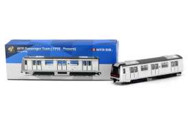 Trains  - white/black - 1:120 - Tiny Toys - MTR00001 - tinyMTR00001 | Toms Modelautos