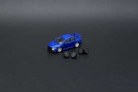 Mitsubishi  - Lancer Evo X 2007 blue - 1:64 - BM Creations - 64B0115 - BM64B0115lhd | Toms Modelautos