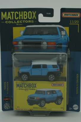 Toyota - FJ 2014 blue/white - 1:64 - Matchbox - GRK18 - MBGRK18 | Toms Modelautos Toyota - FJ 2014 blue/white - 1:64 - Matchbox - GRK18 - MBGRK18 | Toms Modelautos