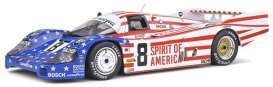 Porsche  - 956 2019 blue/red/white - 1:18 - Solido - 1805503 - soli1805503 | Toms Modelautos